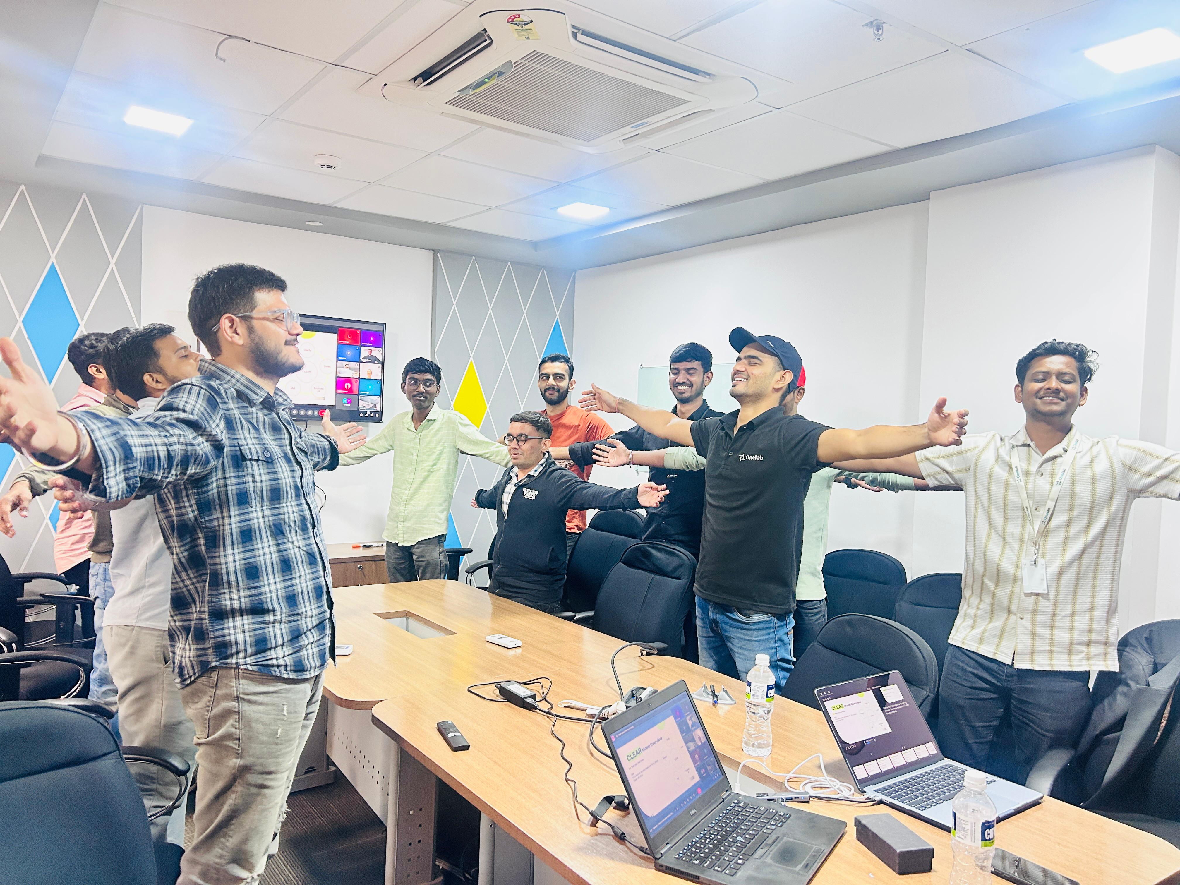 All hands meeting